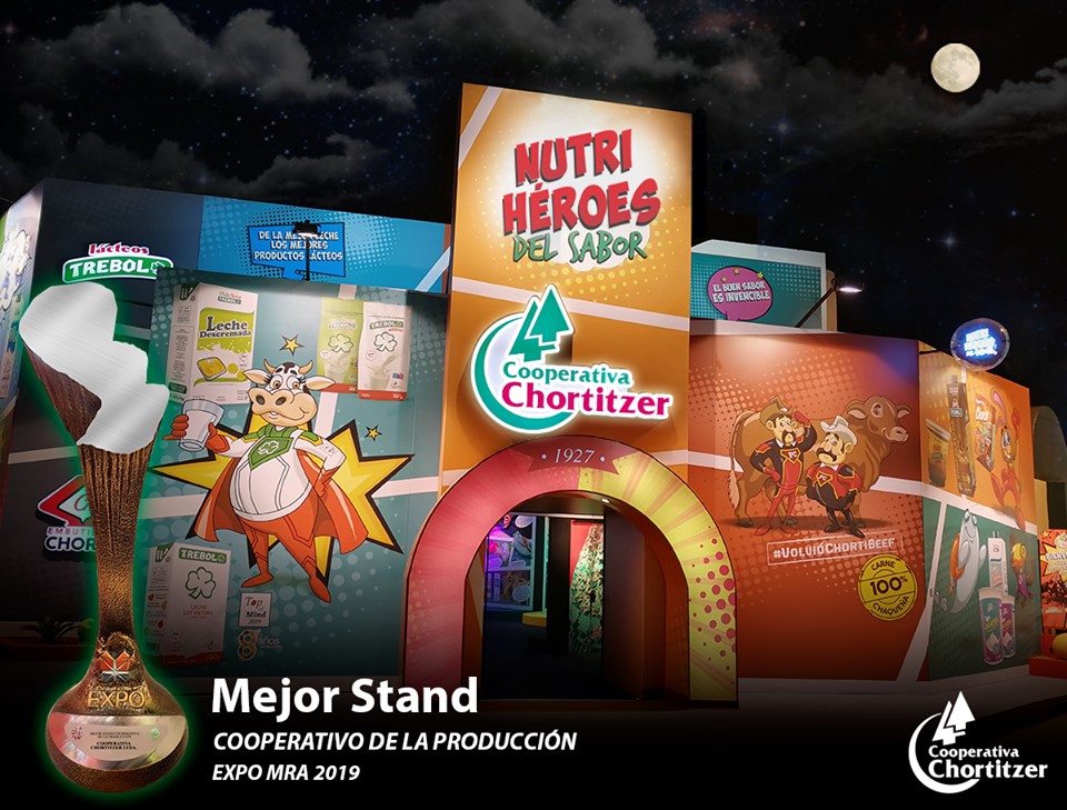 Chortitzer wins “Mejor Stand Cooperativo de la Producción”